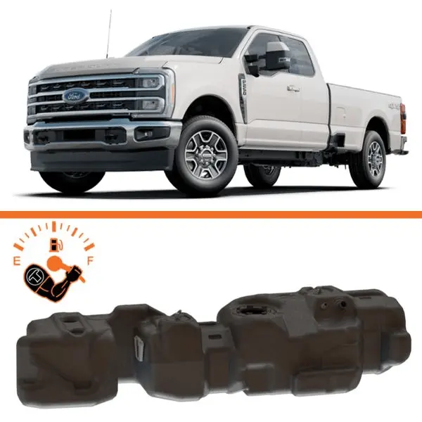 Titan Long Range Fuel Tank - Ford F250  F350 Super Duty Short Bed 2017+ 1