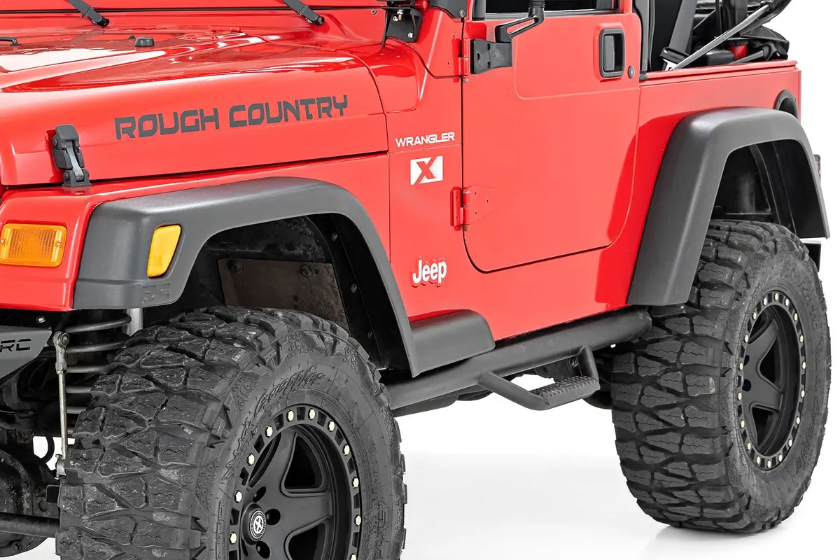 Fender Flare Kit | 5.5" Wide | Jeep Wrangler Tj (97-06)/Wrangler Unlimited (04-06) 1