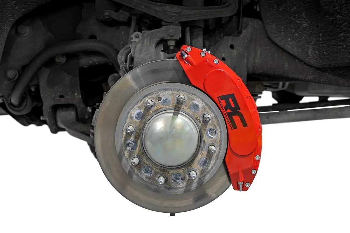 Caliper Covers | Front And Rear | Red | Chevy/Gmc 2500Hd/3500Hd (20-25) 1