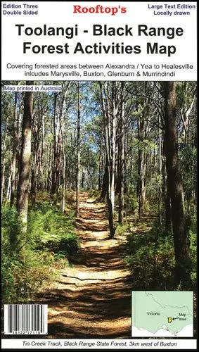 Toolangi - Black Range Map 1