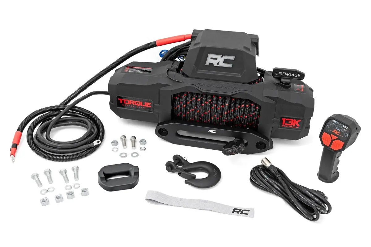13000-Lb Pro Series Winch | Synthetic Rope 1