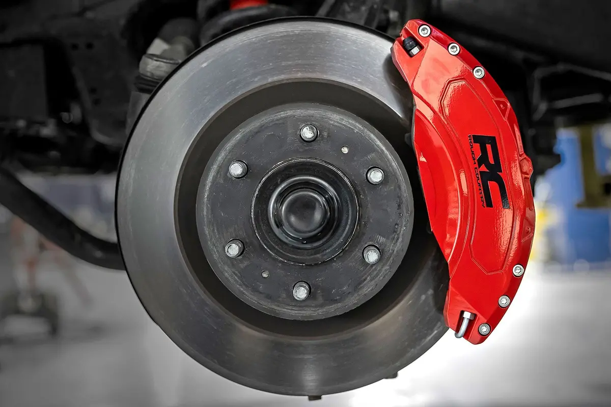 Caliper Covers | Front And Rear | Red | Toyota Tundra 2Wd/4Wd (2022-2025) 1