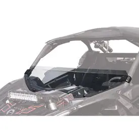 Tusk Removable Half Windshield Clear - Scratch Resistant - 2023 Can-Am Maverick X3 X Mr Turbo Rr 72 Inch 1