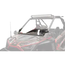 Tusk Removable Half Windshield Clear - Scratch Resistant - 2023 Polaris Rzr Pro R Ultimate 1