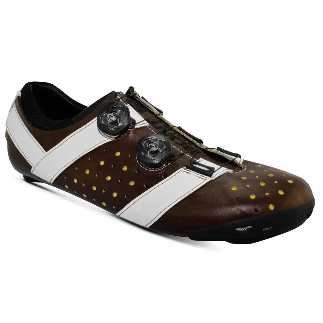 Bont Road Shoes Vaypor Brown/White Stripes 1