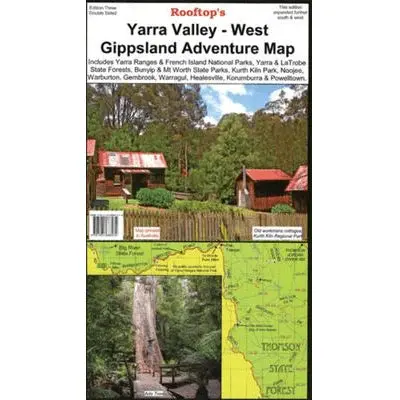 Yarra Valley - West Gippsland Adventure Map 1