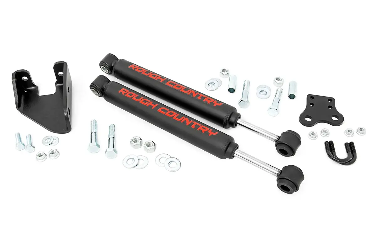 Dual Steering Stabilizer | 4-6.5 Inch Lift | Jeep Wrangler Yj 4Wd (1987-1995) 2