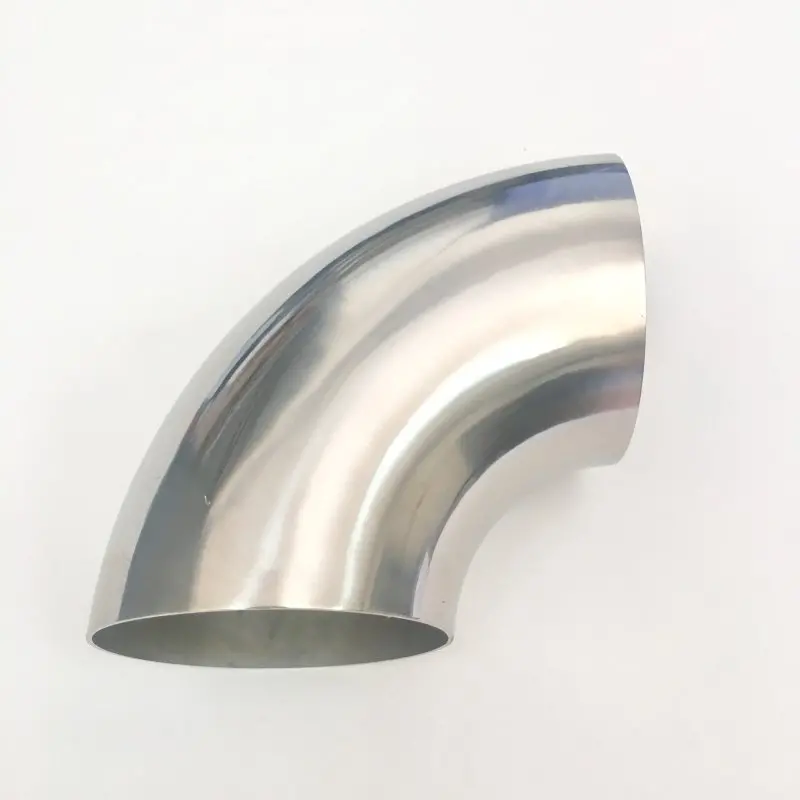 Ticon Industries Titanium 90° Elbow – 3.5" Od, 1.125" Id, 1.5Mm Wall Thickness, 4" Centerline Radius 1