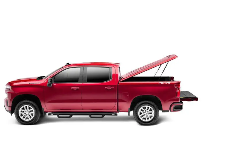 Undercover Lux Hard Tonneau Cover For 2019–2020 Chevrolet Silverado 1500 (6.5' Bed) — Satin Steel Metallic Finish 1