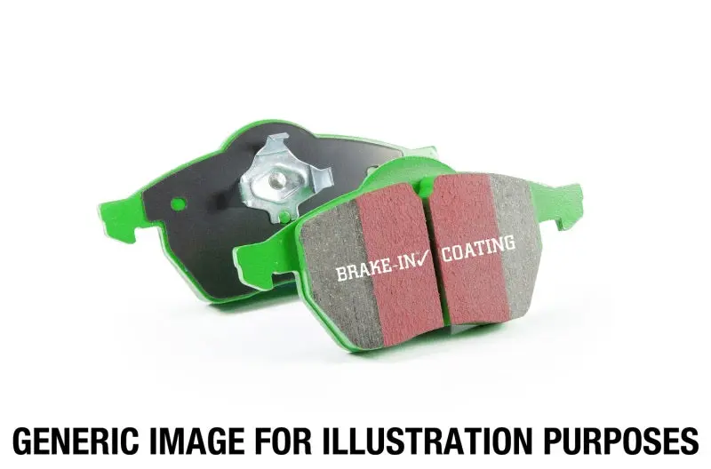 Ebc Greenstuff Front Brake Pads For 2012–2020 Toyota Yaris 1.5L 1