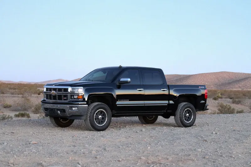 Fabtech 4-Inch Budget Lift Kit For 2014–2018 Gm K1500 Trucks – Includes Aluminum Upper Control Arms, 2.5-Inch Reservoir Coilovers & Rear Dual-Mode Shocks 2