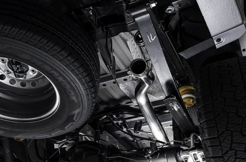 Awe Tuning 0Fg Cat-Back Exhaust System For 2019+ Ford Ranger – Chrome Silver Tips & Bash Guard 2