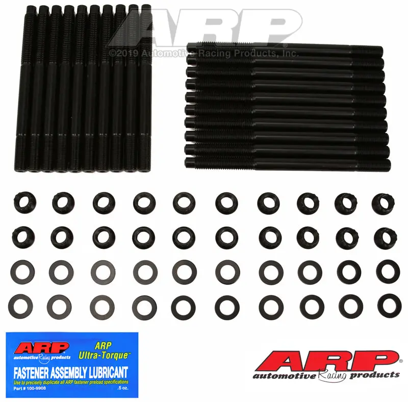 Arp Black 12-Point Head Bolt Kit For Ford Fontana Svo Block With Yates Cylinder Heads 1