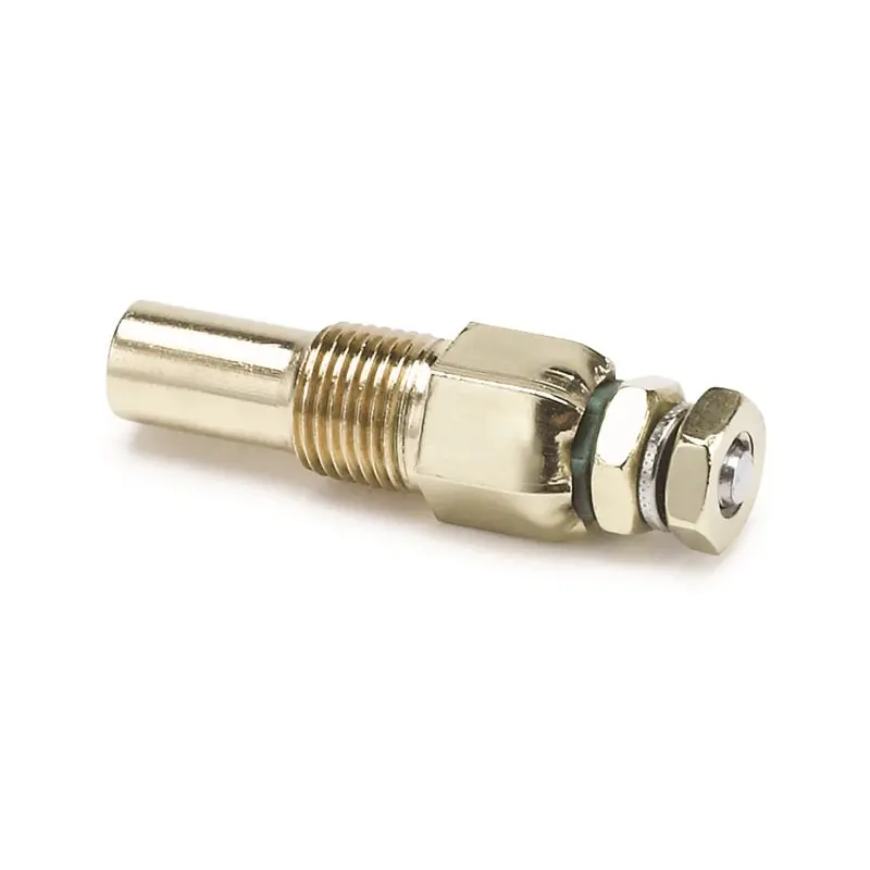 Autometer Replacement Temperature Sensor — 1/8" Npt Female-To-Male, Short-Sweep Electric Gauge Compatible 1