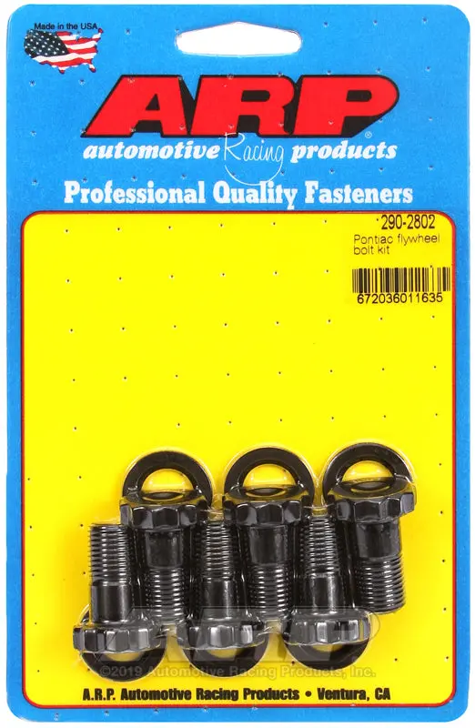 Arp Flywheel Bolt Kit For Pontiac 350–455 V8 Engines – 6-Bolt Set 1