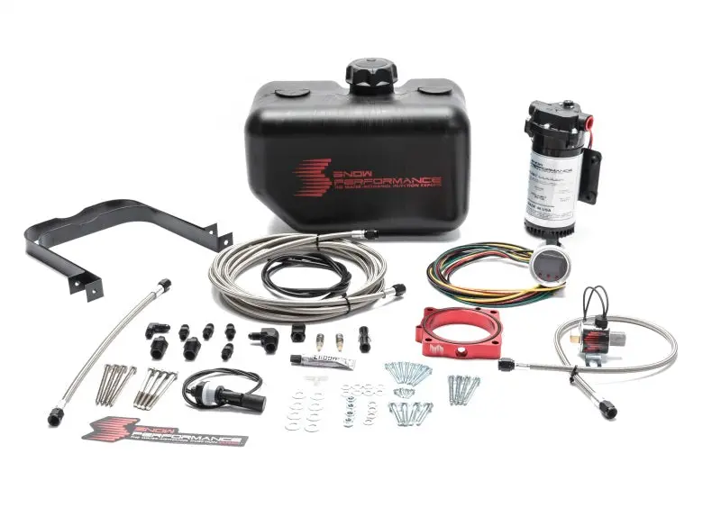 Snow Performance Stage 2 Water Injection Kit For 2008+ Dodge Charger – Boost Cooler W/ Ss Braided Hose 1