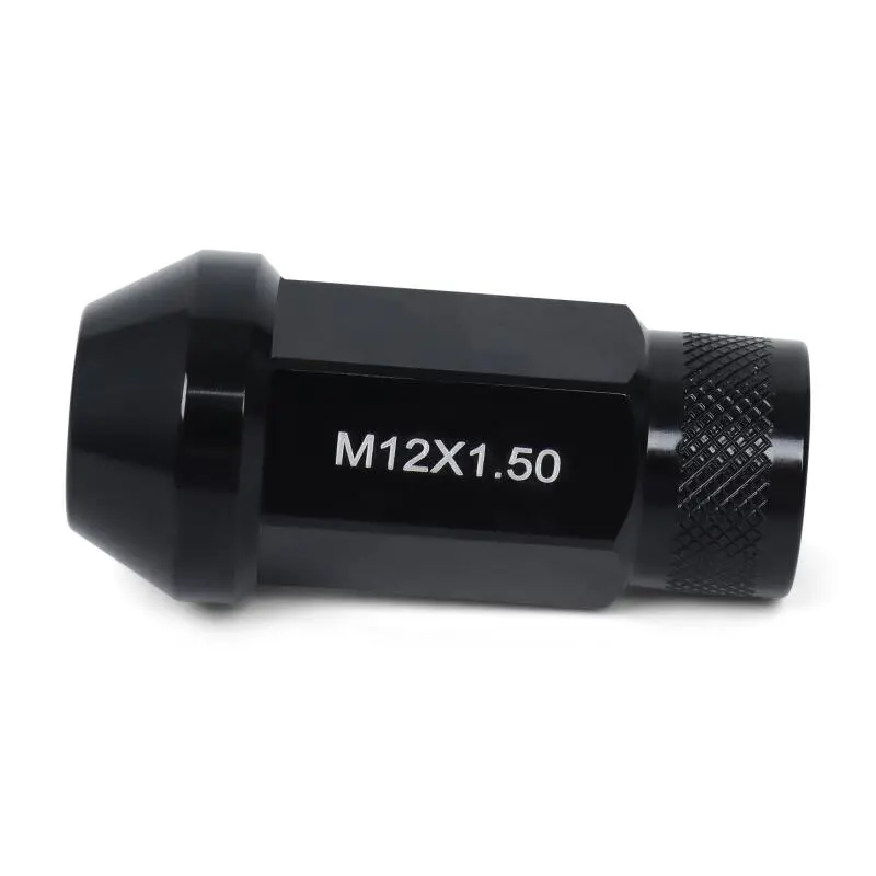 Blox Racing Forged Black Lug Nuts – 12X1.5Mm, 20-Piece Street Series Set (Updated Design) 1