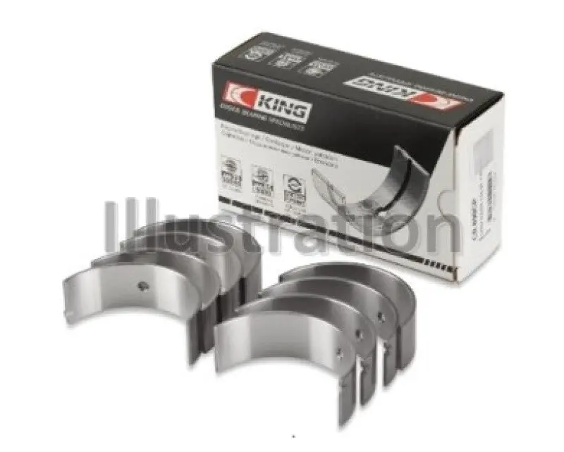King Engine Bearings Connecting Rod Bearing Set – +0.50Mm Oversize For Mazda Ma/Vb Series Engines 1