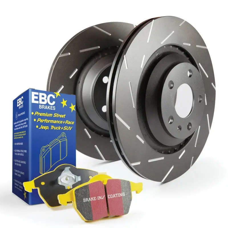 Ebc Yellowstuff Brake Kit – S9 Series Pads + Usr Drilled & Slotted Rotors 1