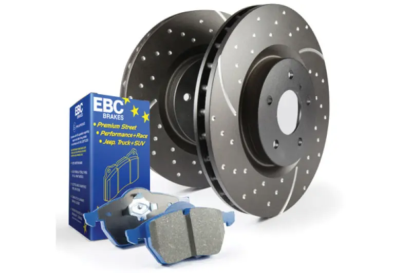 Ebc Bluestuff Performance Brake Pad & Gd Drilled Rotor Kit – S6 Series 1