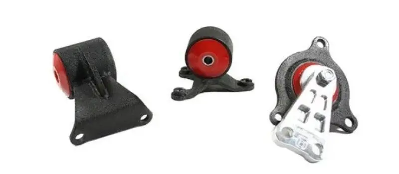 Innovative Motor Sports K-Series Engine Mounts For 2002–2006 Acura Rsx – Black Steel Construction With 85A Durometer Bushings 1