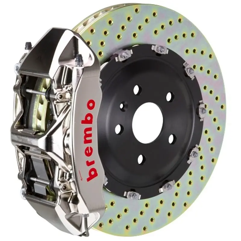 Brembo Gtr Big Brake Kit For 2019+ Bmw 330I – Front 6-Piston Calipers With 380X34Mm Drilled Rotors 1