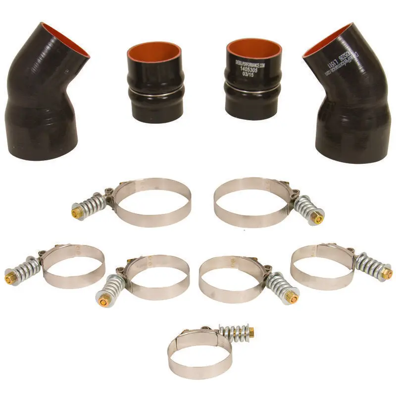 Bd Diesel Intercooler Hose And Clamp Kit For 1994–2002 Dodge Trucks 2