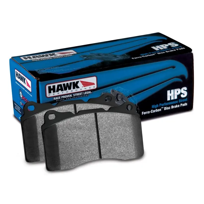 Hawk Hps High-Performance Street Brake Pads – Balanced Bite, Fade Resistance & Low Dust 1