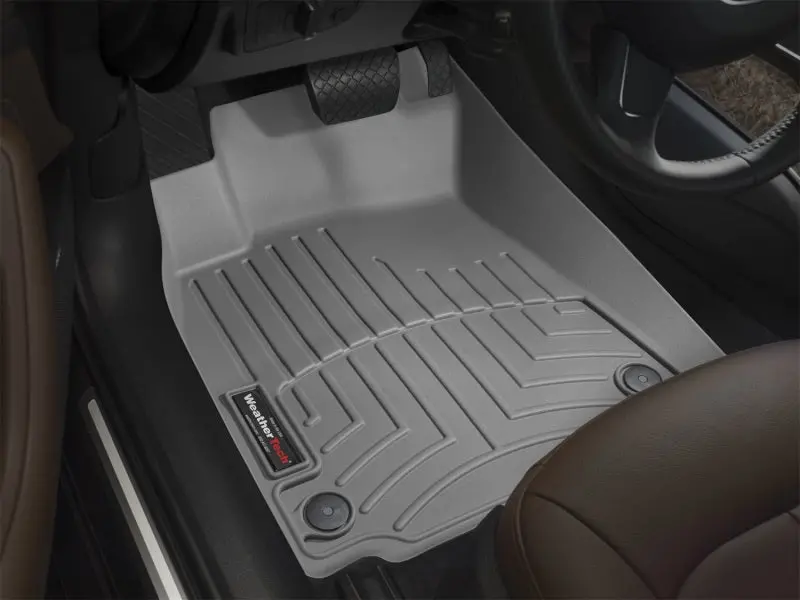 Weathertech Front Floorliner – Precision Molded, All-Weather Protection, Grey Finish 2