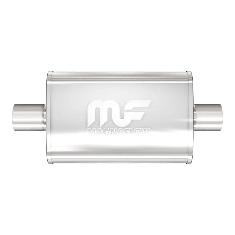 Magnaflow Stainless Steel Performance Muffler – 18" X 4" X 9" With 3" Inlet/Outlet 1