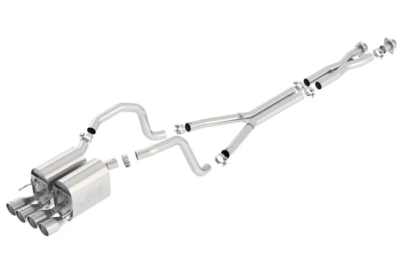 Borla S-Type Ii Cat-Back Exhaust For 2005–2008 Chevrolet Corvette Coupe & Convertible (6.0L/6.2L V8) 1
