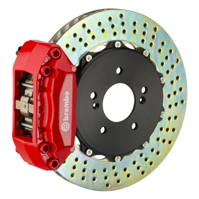 Brembo Rear Big Brake Kit For 1999–2005 Honda S2000 — 4-Piston Calipers, 328×28Mm Drilled 2-Piece Rotors 1