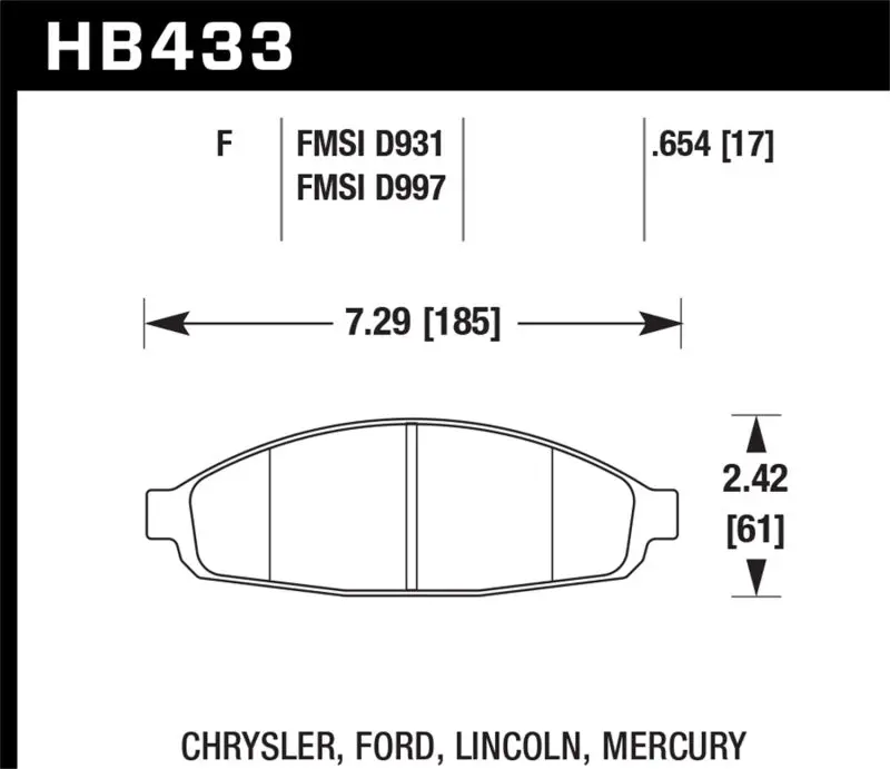 Hawk Hps High-Performance Street Brake Pads – Balanced Bite, Fade Resistance & Low Dust 2