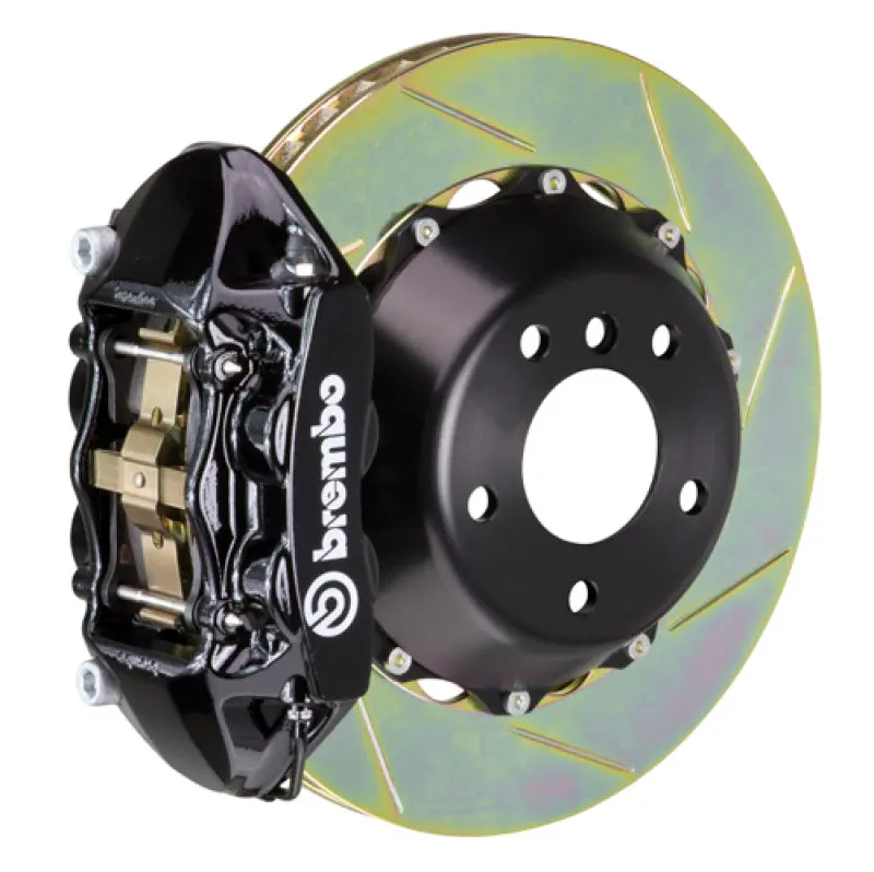 Brembo Gt Big Brake Kit – Rear 4-Piston Caliper System With 380×28Mm Slotted Two-Piece Rotors For 2015–2017 F-150 (Excluding Raptor) 1