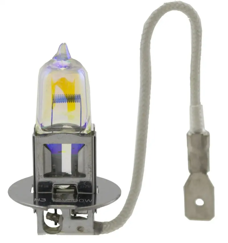 Hella H3 Halogen Bulb – 12V, 100W, Yellow Tinted, Ideal For Fog Or Auxiliary Lighting 1