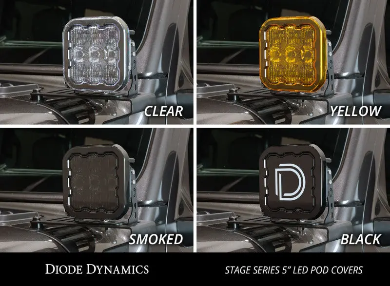 Diode Dynamics Ss5 Led Pod Light Lens – Clear Protective Cover For Off-Road Lighting 2