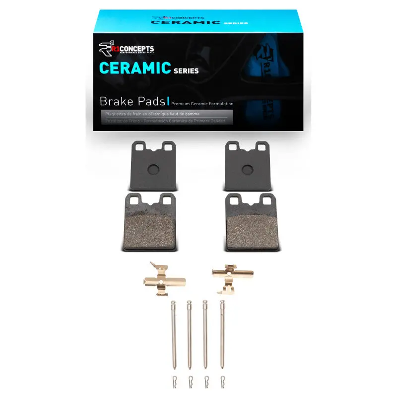 R1 Ceramic Parking Brake Pad & Hardware Kit For 2014–2025 Alfa Romeo Stelvio 1