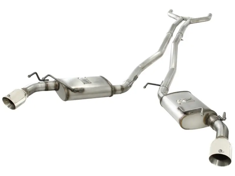 Afe Machforce Xp Exhaust System For 2010–2013 Chevy Camaro V6 (3.6L) – 2.5-Inch Stainless Steel With Polished Tip 1