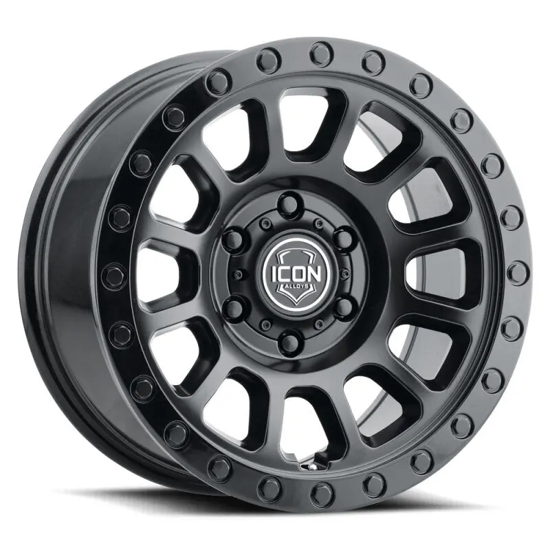 Icon Hulse 18X9 5X150 25Mm Offset 6In Bs Double Black 1