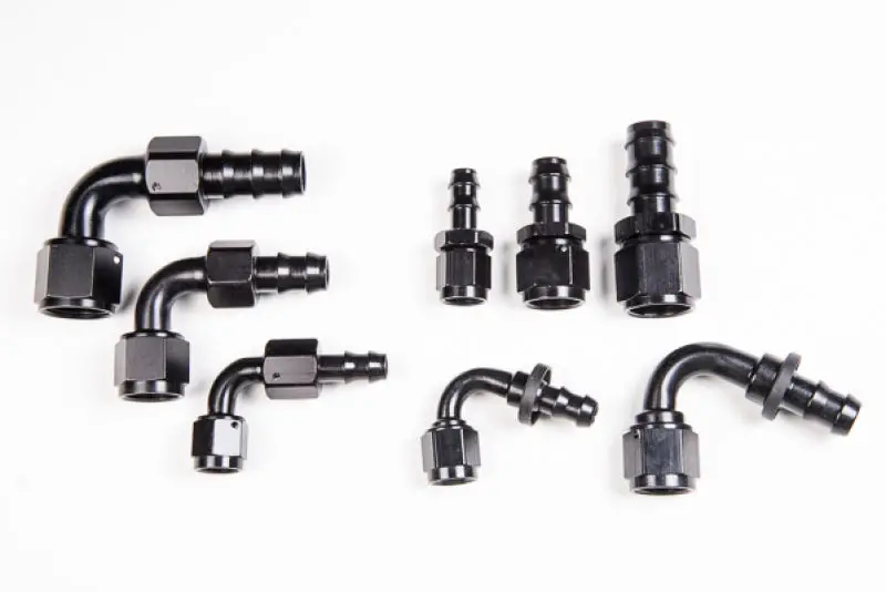 Radium Engineering 6An 120-Degree Pushlok Hose End Fitting 1