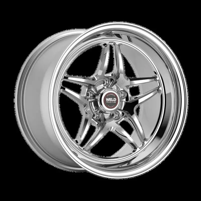 Weld S81 17X11 / 5X115 Bp / 5.8In Bs Polished Wheel (Medium Pad) - Non- Beadlock 1