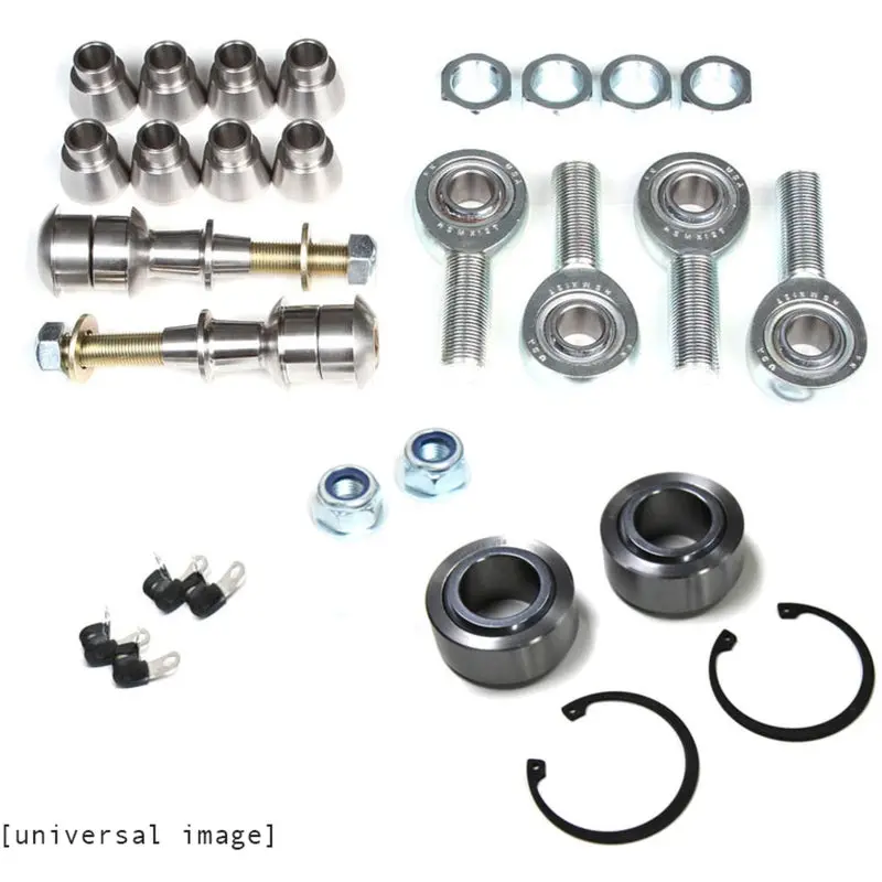 Camburg Race Series Upper Control Arm Hardware Kit – Includes Heim Joints & Uniballs For Toyota Tacoma (2005–2023) And 4Runner (2003–2024) 1