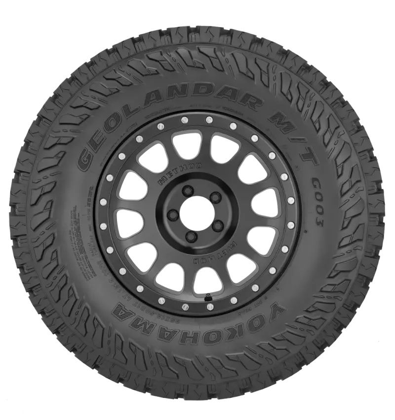 Yokohama Geolandar M/T G003 All-Terrain Tire – 35X12.50R22, Load Index 121, Speed Rating Q 1