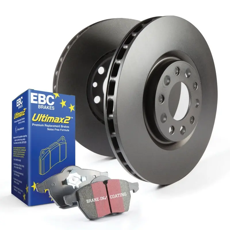 Ebc S1 Brake Kit: Ultimax Pads Paired With Rk Series Rotors 2