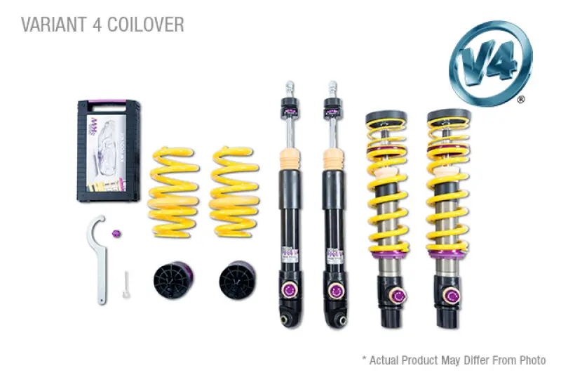 Kw Coilover Kit V4 14-16 Porsche 911 (991) Turbo /Turbo S/ Coupe / Cabrio 1
