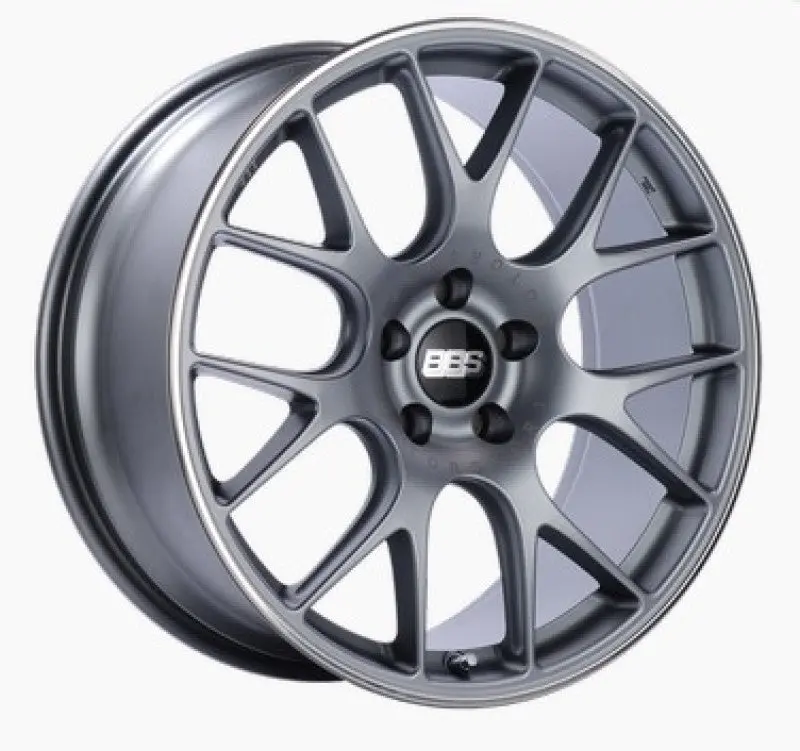 Bbs Ch-R Satin Titanium & Polished Rim Protector Wheel – 20X10.5", 5X120, Et24, 82Mm Pcd, Requires Clips 1