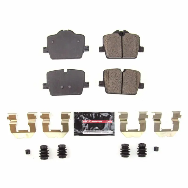Power Stop Z23 Evolution Sport Rear Brake Pads With Hardware For 2019 Bmw 330I 1