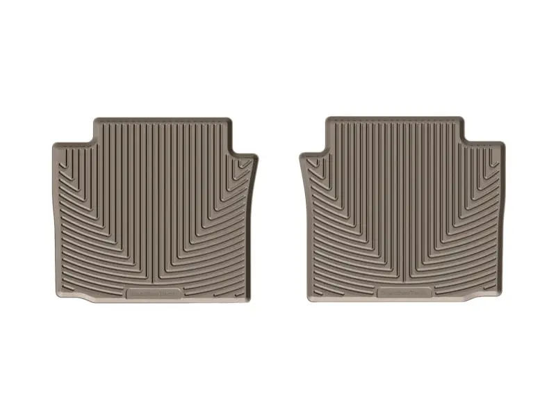 Weathertech Rear Floor Mats – Rubber Construction For 2014+ Chevrolet Impala, Tan 1