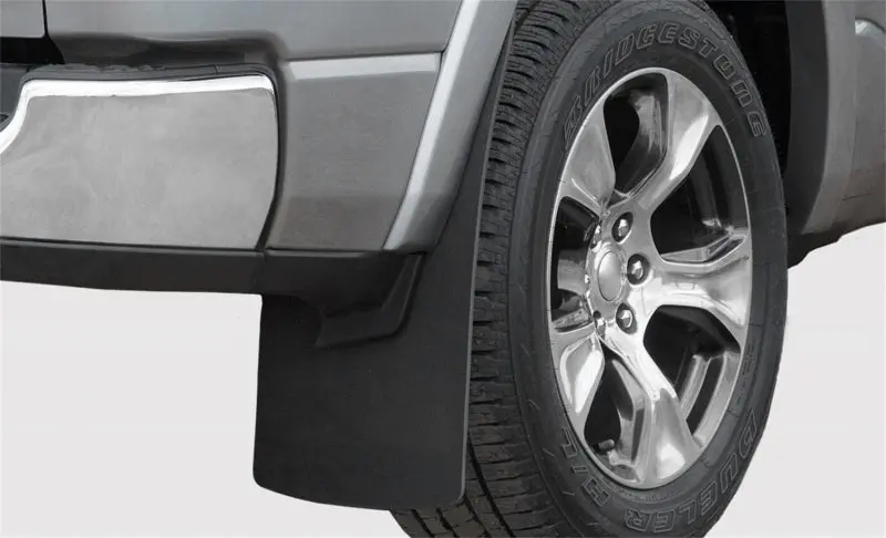 Access Rockstar Splash Guards For 2017+ Ford F-250/F-350 (Non-Dually, No Factory Flares) – 12"W × 23"L, Durable Black Trim 1