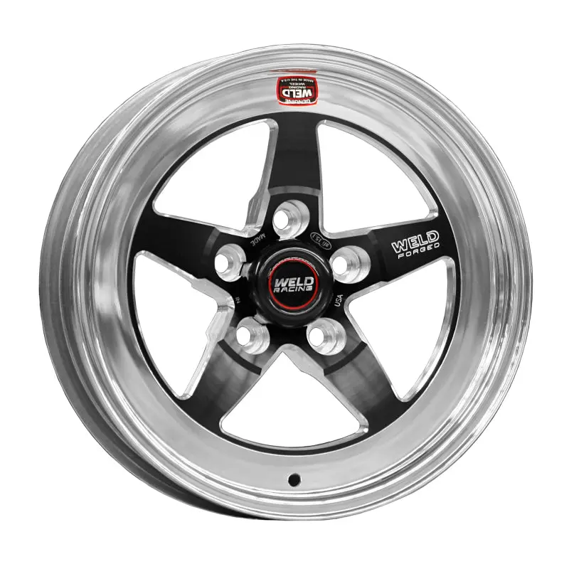 Weld S71 Black Aluminum Wheel – 15X8.33", 5X4.75 Bolt Pattern, 5.5" Backspace, Non-Beadlock 1
